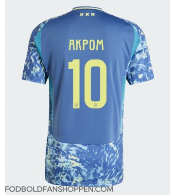 Ajax Chuba Akpom #10 Udebanetrøje 2024-25 Kortærmet
